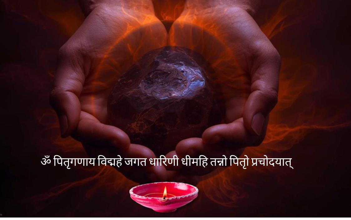 Pitru Paksha ancestral healing visual